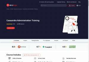 Cassandra Administration Training - Mindmajix - Experience the Realtime implementation of Cassandra Administration projects by exploring different features of Goals for Sizing,  Specific concerns for cloud hosting,  Replication strategies,  Logical and Physical disk configuration. Etc Why This Course? Avg. Salary for Cassandra Administration: $77,542 PA Apache Cassandra has a market share of about 0.3% Used by top industries across various business Verticals. Ex: DataStax,  Inc,  CapTech Ventures. Etc