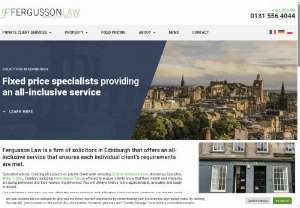 Fergusson Law - Property Solicitors in Edinburgh