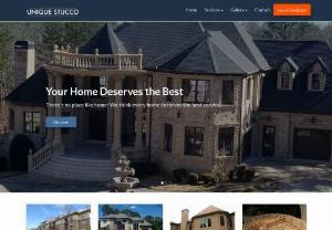Unique Stucco - Unique Stucco is a team of reliable,  professional stucco specialists that provides commercial stucco,  residential stucco,  and plaster repair services.