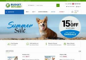 BudgetVetCare - Pet Health Care Supplies - Leading experts on pet care and online pet supplies store at budgetvetcare. We providing the best pet supplies including cat supplies,  dog supplies,  pet accessories and pet health products at the most affordable prices.