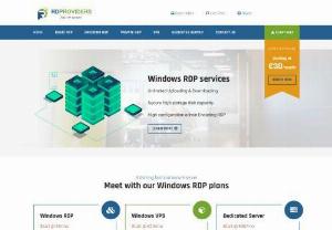 RDPproviders - RDPproviders is formed with an motive to give Remote Desktop Servers (RDP) & servers to people at very less and effective cost. We focus on a slogan,  