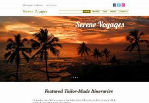 Serene Voyages - Serene Voyages is a premier Destination Management Company offering tailor-made holidays to experience the best of what Sri Lanka has to offer. Sri Lanka is a destination boasting of a myriad of experiences. It is a land of ancient stupas,  old Dutch forts,  mystical highlands,  golden sandy beaches,  abundant wildlife,  mouthwatering curries and friendly people and has something to offer for everyone,  whether it would be for a family traveling with children,  a group of friends planning a geta