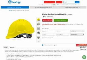 6-Point Ratchet Vented Hard Hat - Wholesaler for 6-Point Ratchet Vented Hard Hat,  Custom Cheap 6-Point Ratchet Vented Hard Hat and Promotional 6-Point Ratchet Vented Hard Hat at China factory Manufacturer and Wholesale Supplier from PapaChina