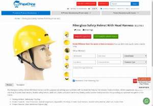 Fiberglass Safety Helmet With Head Harness - Wholesaler for Fiberglass Safety Helmet With Head Harness,  Custom Cheap Fiberglass Safety Helmet With Head Harness and Promotional Fiberglass Safety Helmet With Head Harness at China factory Manufacturer and Wholesale Supplier from PapaChina