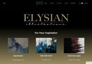 Elysian Illustrations - Elysian Illustrations offers an inventory of paintings,  prints,  and products. The company also has a photography service in Michigan.