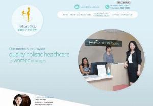 HAFcare OG Clinic | Thomson Gynaecologist - Looking for a Female Gynaecologist located in Singapore? Here at HAFcare OG Clinic,  we provide a comprehensive range of medical services focused for women's healthcare. Contact our clinic at 6250 7828 to schedule an appointment with our lady gynae,  Dr. Chin,  today.