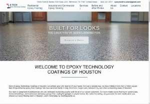Epoxy Technology Coatings - We are a Houston-based Epoxy Garage Floors Coating Services Company. We have a solid catalog of epoxy and concrete services. We install epoxy floors for warehouses,  businesses,  as well as epoxy garage floors for private homes.