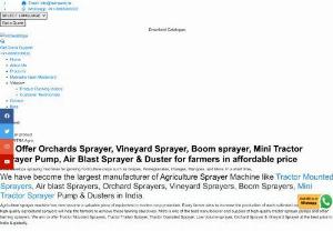 Cropmaster | Tractor Boom Sprayer by Mitra Agro Equipments. - Mitra’s Manufactured Cropmaster is a Tractor Boom Sprayer. This is useful for spraying on all ground crops like soybean, tur, Chilly, Cotton. Mitra Provide high quality boom sprayer at best Price in India.