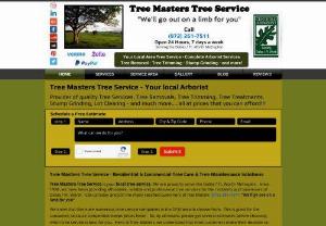Tree Masters Tree Service - Serving the DFW Metroplex,  Since 1988