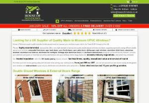 Made to Measure DIY UPVC Windows - Supplier of made to measure energy efficient upvc windows and doors to the trade and diy.