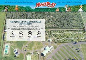 MazePlay a Corn Maze company to help you build your Corn Maze business - MazePlay is the leader when it comes to corn maze design. MazePlay can help you get your new corn maze business started. Our corn mazes are designed to be fun, exciting, and challenging without being frustrating. 