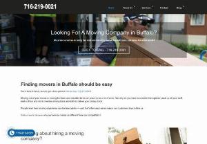 Moving Companies Buffalo NY | Top Movers in Buffalo - We are rated one of the top moving companies in Buffalo, we take pride in being the go-to Buffalo movers. Call now for a free quote from our experts!
