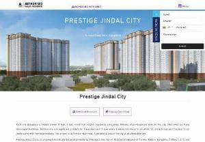 Prestige Jindal City - Prestige Jindal City is best pre launch residential apartment project from Prestige Group. Located at Tumkur Road,  North-West Bangalore.