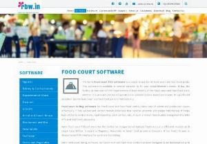Food Court Software | F&B Software - Food court billing software for Food Court and Fast Food Joints,  takes care of admin and production issues effectively. It has cashier and vendor friendly interface that records accurate and proper information.