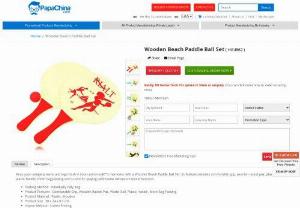 Wooden Beach Paddle Ball Set - Wholesaler for Wooden Beach Paddle Ball Set,  Custom Cheap Wooden Beach Paddle Ball Set and Promotional Wooden Beach Paddle Ball Set at China factory Manufacturer and Wholesale Supplier from PapaChina