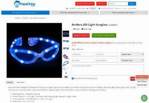 Modern LED Light Sunglass - Wholesaler for Modern LED Light Sunglass,  Custom Cheap Modern LED Light Sunglass and Promotional Modern LED Light Sunglass at China factory Manufacturer and Wholesale Supplier from PapaChina