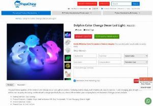 Dolphin Color Change Decor Led Light - Wholesaler for Dolphin Color Change Decor Led Light,  Custom Cheap Dolphin Color Change Decor Led Light and Promotional Dolphin Color Change Decor Led Light at China factory Manufacturer and Wholesale Supplier from PapaChina