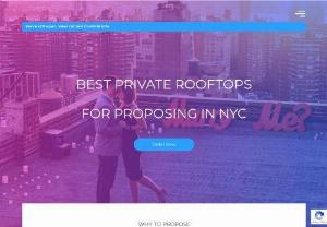 Rooftop Proposal NYC - Private rooftop proposal nyc
