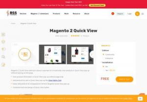Magento 2 Quick View  - Magento 2 Quick View extension allows customers to conveniently view products in Quick View pop-up without leaving current page. 