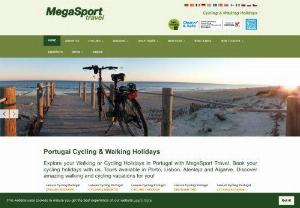 Portugal & Algarve Cycling Holidays with MegaSport Travel - Algarve cycling Holidays with Megasport. Book your vacations with us and learn more about Portugal and the Algarve,  be active and experiment biking in amazing sights.
