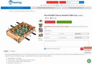 Four Rod Mini Soccer Foosball Table Toy - Wholesaler for Four Rod Mini Soccer Foosball Table Toy,  Custom Cheap Four Rod Mini Soccer Foosball Table Toy and Promotional Four Rod Mini Soccer Foosball Table Toy at China factory Manufacturer and Wholesale Supplier from PapaChina