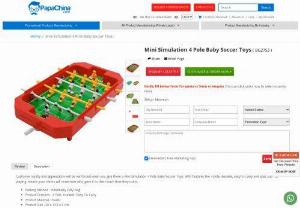Mini Simulation 4 Pole Baby Soccer Toys - Wholesaler for Mini Simulation 4 Pole Baby Soccer Toys,  Custom Cheap Mini Simulation 4 Pole Baby Soccer Toys and Promotional Mini Simulation 4 Pole Baby Soccer Toys at China factory Manufacturer and Wholesale Supplier from PapaChina