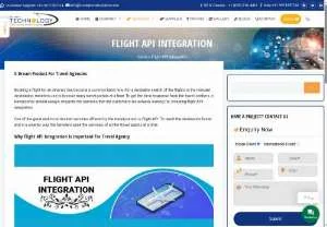 Screenshot of Travel Portal Solution: Flight API Integration Systems