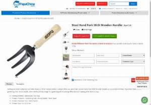 Steel Hand Fork With Wooden Handle - Wholesaler for Steel Hand Fork With Wooden Handle,  Custom Cheap Steel Hand Fork With Wooden Handle and Promotional Steel Hand Fork With Wooden Handle at China factory Manufacturer and Wholesale Supplier from PapaChina.