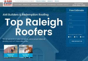 Raleigh Roofs - One of the largest home improvement contractors for home insulation,  roof installation,  roof repair services,  new roof construction,  roof vent installation,  windows installation and repairs and siding installation. We offer professional roofing quotes to include services for residential customers. If your home is in the Raleigh area,  AMI Builders NC has the best solutions to meet your roof repair,  new roof construction,  home siding,  new windows,  home insulation needs.