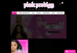 Pinkprodigybundles - Pink Prodigy is a trendsetting Online Hair Boutique,  offering our first-rate hair products and outstanding customer service to beautiful young ladies from the comfort of their own homes. We're a business made up of innovators and forward-thinkers,  with the drive and wherewithal to constantly update and improve the online shopping experience.