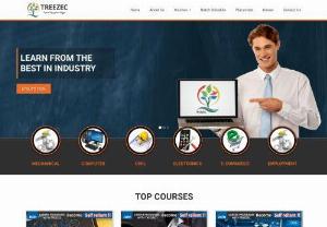 Top Training Institute - Treezec E Solution - Treezec E Solution is one of the top training institute which will help you develop your skills with guaranteed internships and placements in industries. Our program are for both IT and non IT students