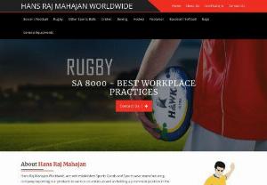 Football Manufacturer India - Hans Raj Mahajan Worldwide is a leading sports goods manufacturers like net ball,  football manufacturers and suppliers in India. We also manufacture of promotional football,  promotional soccer ball from Jalandhar,  Punjab,  India.
