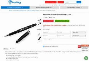 Executive Trim Rollerball Pen - Wholesaler for Executive Trim Rollerball Pen,  Custom Cheap Executive Trim Rollerball Pen and Promotional Executive Trim Rollerball Pen at China factory Manufacturer and Wholesale Supplier from PapaChina.