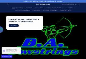 B.A. Bowstrings - We make custom Flemish Twist strings that are high quality and inexpensive. Free shipping on all orders. We will make your Recurve Bow or Lever Bow shine.