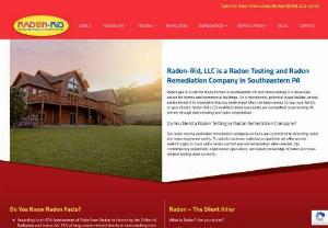 Radon Testing and Radon Remediation Company | Radon-Rid, LLC - Radon-Rid, LLC a full-service Radon testing and radon remediation company in southeastern, PA offers free walkthroughs and expert advice. Call 610-222-2272 today!
