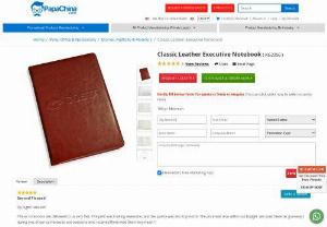 Classic Leather Executive Notebook - Wholesaler for Classic Leather Executive Notebook,  Custom Cheap Classic Leather Executive Notebook and Promotional Classic Leather Executive Notebook at China factory Manufacturer and Wholesale Supplier from PapaChina.