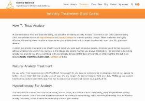 Anxiety Treatment on the Gold Coast - Hypnotherapy for anxiety treatment on the Gold Coast at Eternal Balance. For more than 10 years Clinical Hypnotherapist,  Catherine Glover has been successfully treating anxiety,  panic attacks,  social anxiety and stress using hypnotherapy and psychotherapy.
