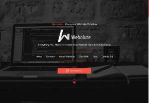 Webolute - Webolute is an excellent company provides the complete website solution at affordable prices. We offer a range of services including web hosting,  domain registration,  website designing and maintenance. Contact us today to get further details!