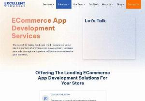 Leading eCommerce Website Development Company - Increase your sale through our ingenious eCommerce website and app development services