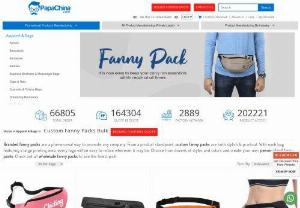 Promotional Waist Bag & Pack - Wholesaler for Promotional Waist Bags,  Personalized Fanny Packs and Custom Fanny Packs at China factory Manufacturer and Wholesale Supplier from PapaChina.