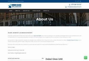 Glass,  mirror and aluminium works - Dubai Glass works provides the high level of technical service and glass work Dubai support that has Company are well reputed in providing top of the line glass works maintenance and installation services to a fast growing establishment. We offer you the best quality glass works and glass technical services with your required standard in Dubai.