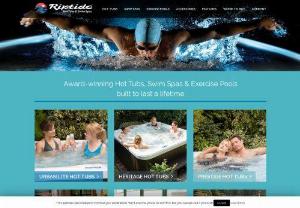 Riptide Pools Ltd - Hot Tubs,  Swim Spas and Exercise Pools - relax and ease away the aches and pains of the day in a hot tub or swim using the counter currents of an exercise pool
