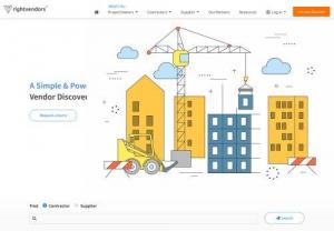 Find contractors - An All-in-One cloud platform for procurement functions before order confirmation. SaaS products for vendor management,  vendor discovery,  eRFx module,  e-auction