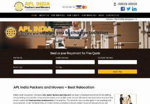 Packers and Movers in Kolkata - At APL India Packers and Movers Kolkata,  we have got a team of professionally trained executives and supervisors. Your goods will be packed and loaded by them.