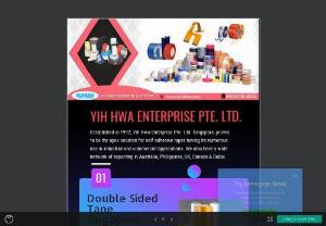 Buy Premier adhesive tapes from Yih Hwa Enterprise in Singapore - Visit Yih Hwa Enterprise Pte. Ltd. For the premium quality self-adhesive tapes in Singapore. We ensure best customer satisfaction and deliver supreme quality products at affordable prices.