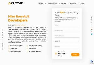 Hire Reactjs Developer for your web application Development - If you are looking to gift your online business the efficacies of a web application,  then hire ReactJS developer from Aglowid IT Solutions.