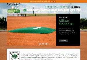 Portable Baseball Pitching Mounds For Sale - AllStar Mounds - AllStarMounds build portable baseball pitching mounds,  game mounds,  portable pitching mounds For Sale,  and ship everywhere in the U.S.
