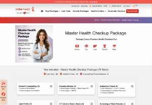 Master Health Checkup package |Preventive Health Checkup - Master Health Checkup�is nothing but a full or complete body checkup package exclusive of CT-scan and sono mammography tests at an affordable cost which is almost half of the market price in all over India.