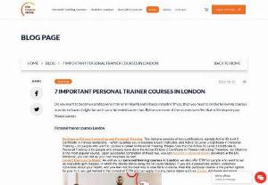 7 Important Personal Trainer Courses in London | Personal Trainer Courses UK - The Fitness Circle not only provides the most crucial Personal trainer courses in London and Liverpool, that you need to do in order to become a professional fitness trainer. But also makes sure that you get to study the most recent and updated course material, to have a bright career in the Health and Fitness industry.