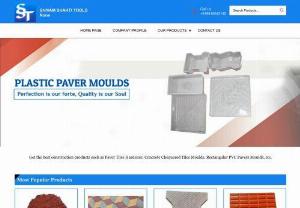 Plastic Paver Moulds - Manufacturers,  Suppliers in India - We have been engaged in manufacturing and supplying of wide range of plastic paver moulds for more than 15 years. We manufacture high quality of paver moulds,  tile moulds,  paver blocks,  rubber moulds etc. Our offered these paver moulds are mostly appreciated for its functional strengths.